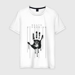 Death Stranding DS руки – Мужская футболка хлопок с принтом купить со скидкой в -20%