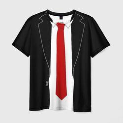 Костюм агента 47 - Hitman Agent 47 – Мужская футболка 3D с принтом купить со скидкой в -26%