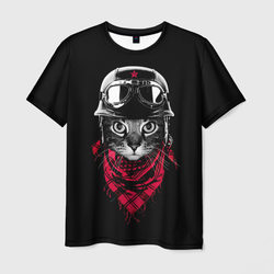 Кот Пилот – Мужская футболка 3D с принтом купить со скидкой в -23%