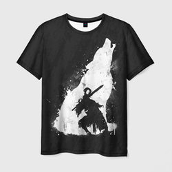 Dark Souls wolf Дарк Соулс волк – Мужская футболка 3D с принтом купить со скидкой в -26%