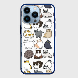 Котики – Чехол для iPhone 14 Pro с принтом купить