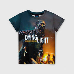 Dying Light #3 – Детская футболка 3D с принтом купить со скидкой в -33%