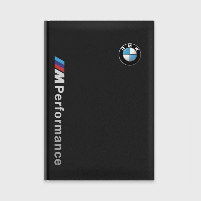 Ежедневник с принтом BMW M Performance, вид спереди №1