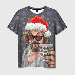 Лебовски Санта – Мужская футболка 3D с принтом купить со скидкой в -26%