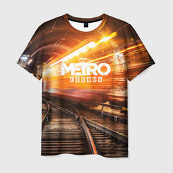 metro exodus – Мужская футболка 3D с принтом купить со скидкой в -31%