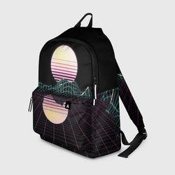 Retro Wave – Рюкзак 3D с принтом купить