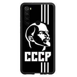 СССР Ленин – Чехол для Xiaomi Redmi Note 8 с принтом купить