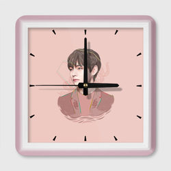 Kim Taehyung – Настенные часы квадратные с принтом купить