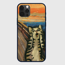 Крик котика – Чехол для iPhone 12 Pro с принтом купить