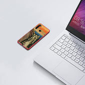Чехол для Xiaomi Redmi Note 8T с принтом Крик котика для любого человека, вид спереди №5. Цвет основы: красный
