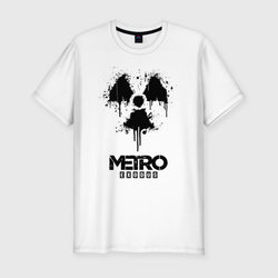 METRO EXODUS – Мужская футболка хлопок Slim с принтом купить