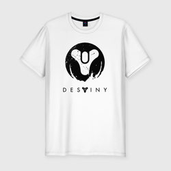 Destiny – Мужская футболка хлопок Slim с принтом купить
