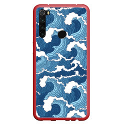 Морские волны – Чехол для Xiaomi Redmi Note 8T с принтом купить