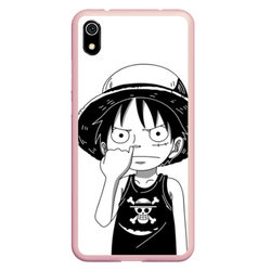 палец в носу One Piece – Чехол для Xiaomi Redmi Mi 7A с принтом купить со скидкой в -19%
