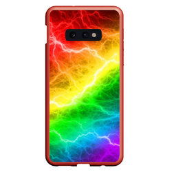 Rainbow thunder радужные молнии – Чехол для Samsung S10E с принтом купить