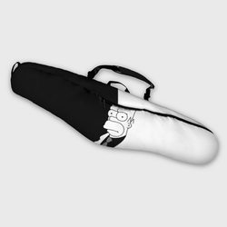 Гомер Симпсон - в смокинге - black and white – Чехол для сноуборда 3D с принтом купить со скидкой в -14%