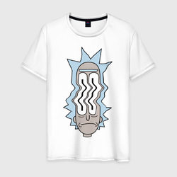 Rick and Morty waves – Мужская футболка хлопок с принтом купить со скидкой в -20%