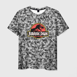 Jurassic Park – Мужская футболка 3D с принтом купить со скидкой в -31%