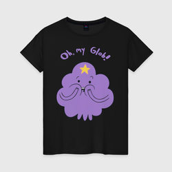 Oh, my Glob! – Женская футболка хлопок с принтом купить со скидкой в -20%