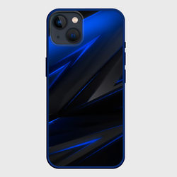Blue and Black – Чехол для iPhone 14 с принтом купить