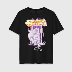 Steven Universe – Женская футболка хлопок Oversize с принтом купить со скидкой в -16%
