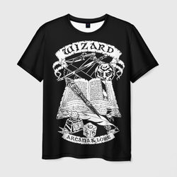 Wizard – Мужская футболка 3D с принтом купить со скидкой в -26%