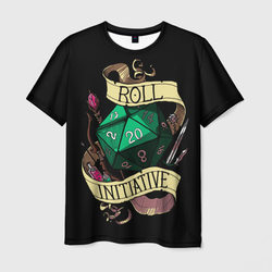 Roll 20 – Мужская футболка 3D с принтом купить со скидкой в -26%