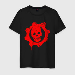 Gears of war – Мужская футболка хлопок с принтом купить со скидкой в -20%