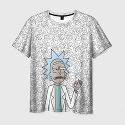 Rick and Morty – Мужская футболка 3D с принтом купить со скидкой в -26%
