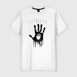 Death Stranding DS – Мужская футболка хлопок Slim с принтом купить