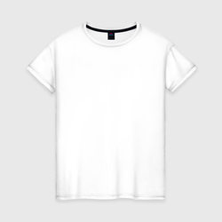 Без дизайна – Женская футболка хлопок с принтом купить со скидкой в -20%