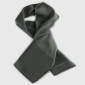 Шарф с вышивкой с принтом Без дизайна для любого человека, вид спереди №2. Цвет основы: серый