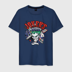 The Joker wild – Мужская футболка хлопок с принтом купить со скидкой в -20%
