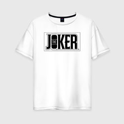 The Joker – Женская футболка хлопок Oversize с принтом купить со скидкой в -16%