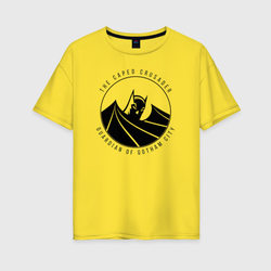 Gotham city – Женская футболка хлопок Oversize с принтом купить со скидкой в -16%