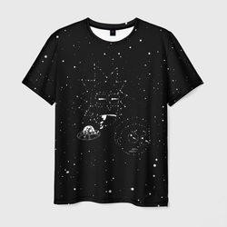 Star map Rick and Morty – Мужская футболка 3D с принтом купить со скидкой в -26%