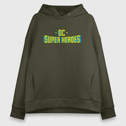 DC Super Heroes – Женское светящееся худи с принтом купить