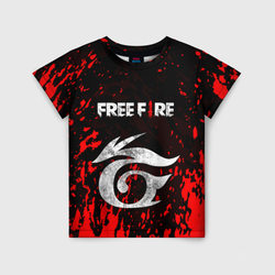 Garena free fire – Детская футболка 3D с принтом купить со скидкой в -33%
