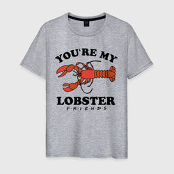 You`re my Lobster – Мужская футболка хлопок с принтом купить со скидкой в -20%
