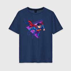 Superman – Женская футболка хлопок Oversize с принтом купить со скидкой в -16%