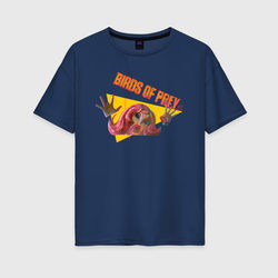 Birds of Prey xx – Женская футболка хлопок Oversize с принтом купить со скидкой в -16%