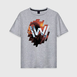 Bernard Low Westworld – Женская футболка хлопок Oversize с принтом купить со скидкой в -16%