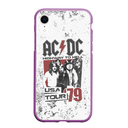 AC/DC – Чехол для iPhone XR матовый с принтом купить