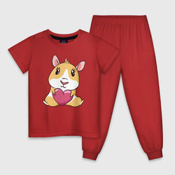 Морская Свинка – Детская пижама хлопок с принтом купить со скидкой в -9%