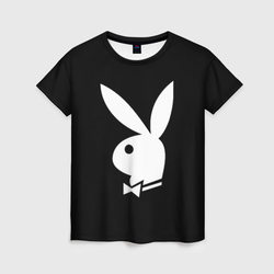 Playboy – Женская футболка 3D с принтом купить со скидкой в -23%