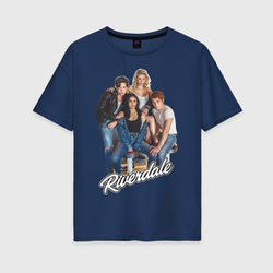 Riverdale Heroes – Женская футболка хлопок Oversize с принтом купить со скидкой в -16%