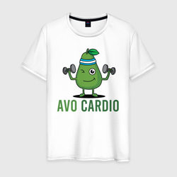 AVOCArDiO – Мужская футболка хлопок с принтом купить со скидкой в -20%