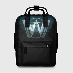 Westworld Logo – Женский рюкзак 3D с принтом купить