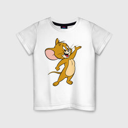 Happy Jerry – Детская футболка хлопок с принтом купить со скидкой в -20%