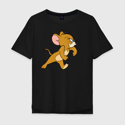 Jerry – Мужская футболка хлопок Oversize с принтом купить со скидкой в -16%